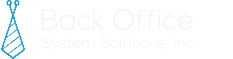 Back Office Solutions Logo White